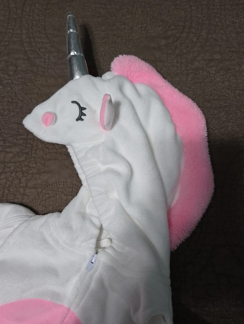 Baby Girl Little Unicorn Halloween Costume and Tights Set, 6m - 9m